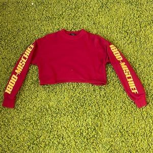 Hot Girl Graphic Crop Top